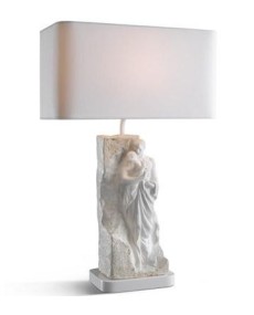 Lladro Fatherhood Mural Lamp - Porcelain Lladro