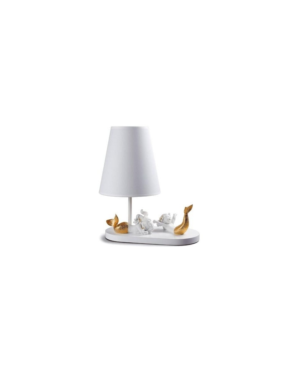 Lladro Mermaids Lamp - Porcelain Decor by Lladro