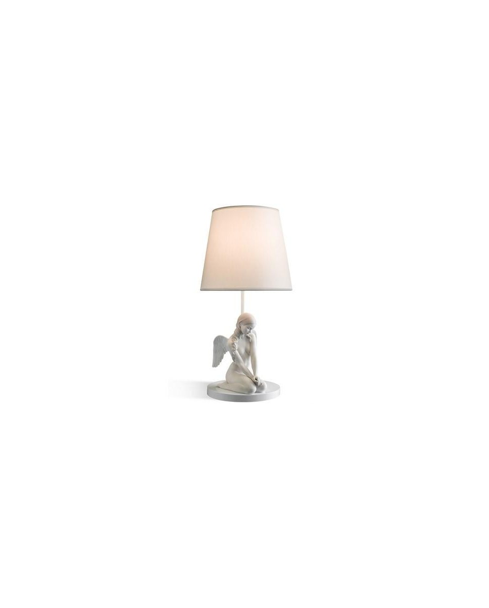 Lladro Beautiful Angel Lamp - Porcelain Lighting