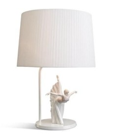 Lladro Giselle Arabesque Lamp - Porcelain Lighting