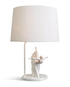 Lladro Giselle Arabesque Lamp - Porcelain Lladro