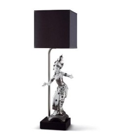 Lladro Bali Dancer Lamp - Porcelain Lladro