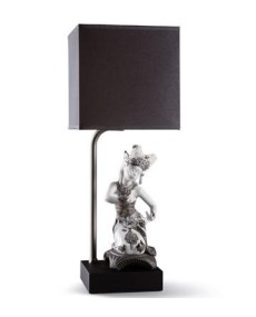 Lladro Bali Dancer Kneeling Lamp - JP Porcelain