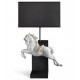 Lladro Horse on Pirouette Lamp - Porcelain Décor