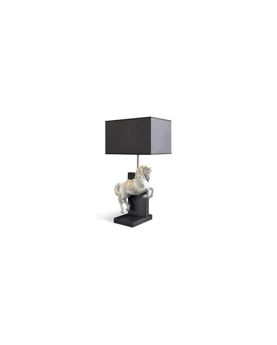 "Lladro 01023064 HORSE ON COURBETTE - LAMP (CE) Porzellan - TicTacAre