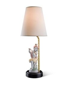 Lladro Lord Krishna Lamp - Porcelain Décor