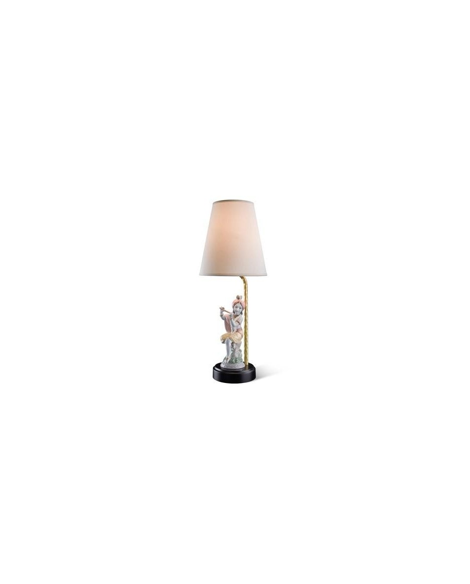 Lladro Lord Krishna Lamp - Porcelain Décor