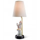 Lladro Lord Krishna Lamp - Porcelain Décor