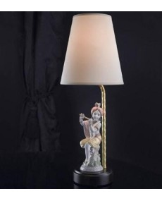 Lladro Lord Krishna Lamp - Porcelain Décor