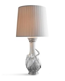 Lladro Herons Lamp: Porcelain Beauty