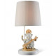 Lladro Ganesha Veena Lamp: Porcelain Figurine