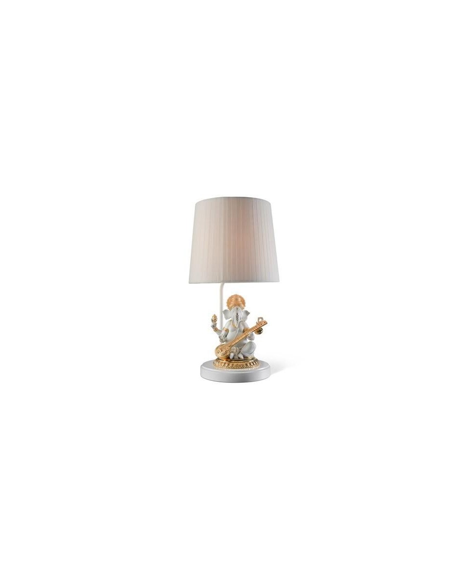 Lladro Veena Ganesha Redeco Lamp - UK Porcelain