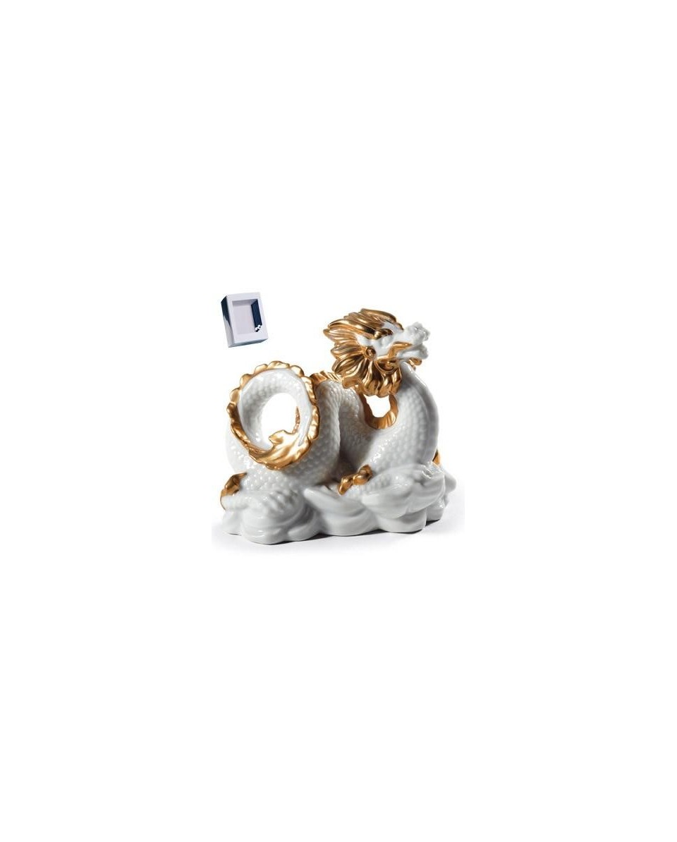 Lladro 01045130 THE DRAGON (WHITE) - WB Porcelain Lladro