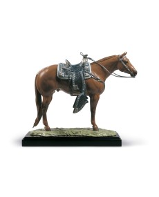 Lladro Porcelain QUARTER HORSE 01001980 - TicTacArea