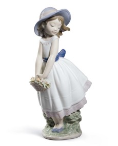 Porcelana Lladro Pretty Innocence: Edição Especial