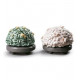 Lladro Porcelaine Japanese Tree Pots Orange and Cherry