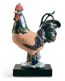 Lladro Porcelain Rooster: 01009233 - TicTacArea.com