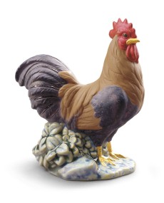 Lladro Porcelain Rooster Mini - 01009238 | TicTacArea