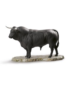 Lladro Porcelain Spanish Bull Sculpture - TicTacArea