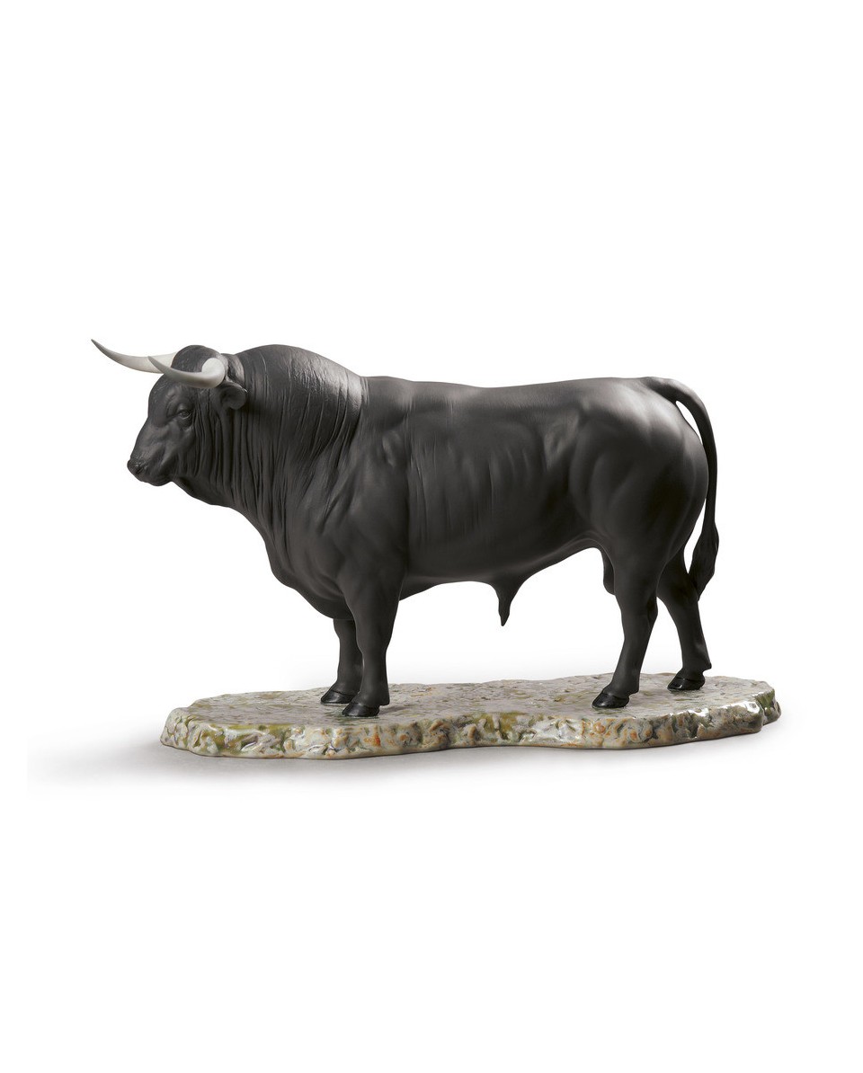 Lladro Porcelain Spanish Bull Sculpture - TicTacArea