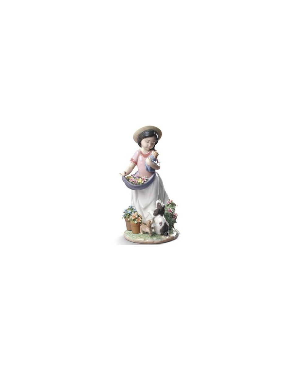 Lladro Porcelain A ROMP IN THE GARDEN 01009241 - TicTacArea