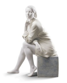 Lladro Porcelain IN MY THOUGHTS 01009243 - TicTacArea