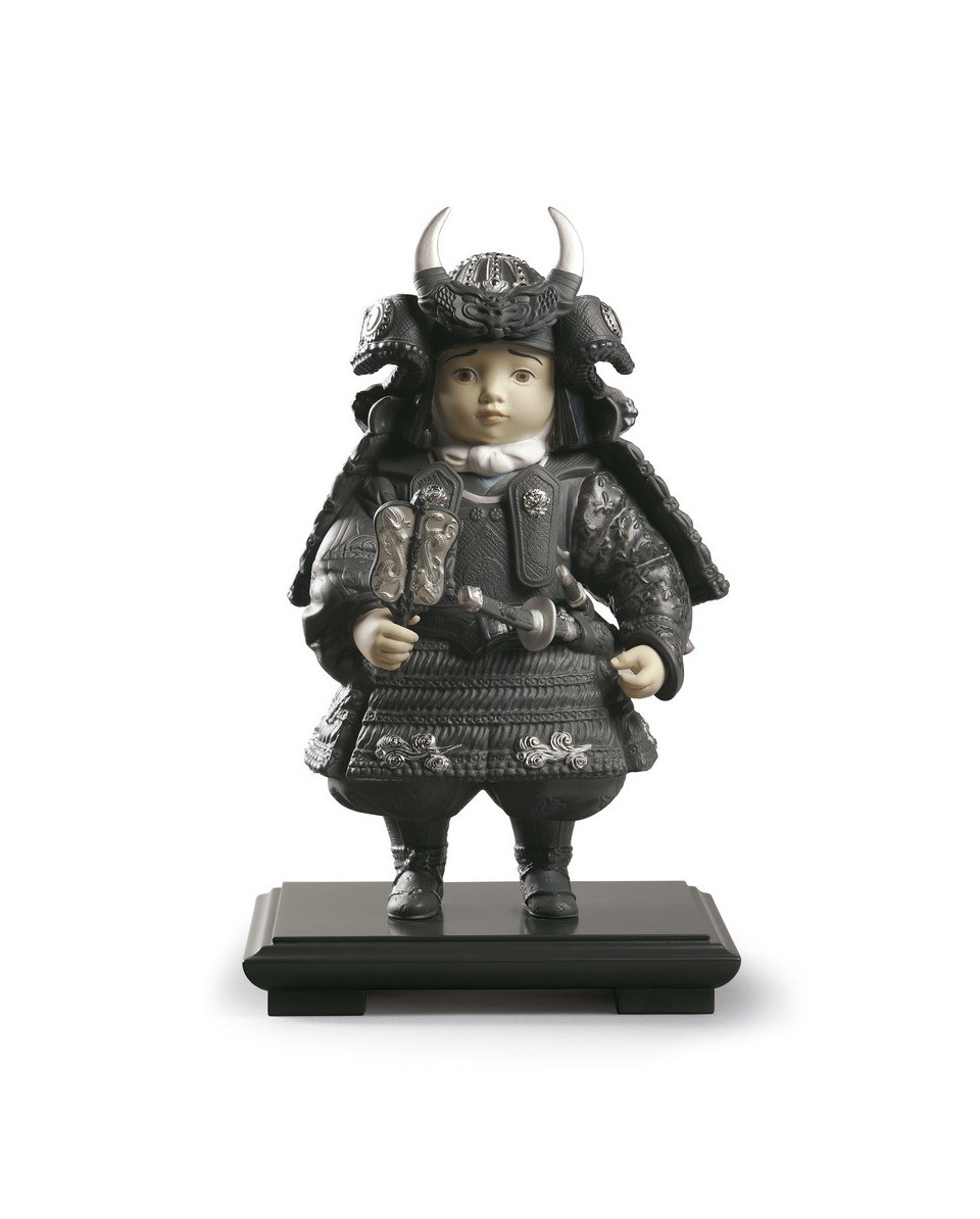 Lladro Porcelana Warrior Boy Silver 01013047 - TicTacArea