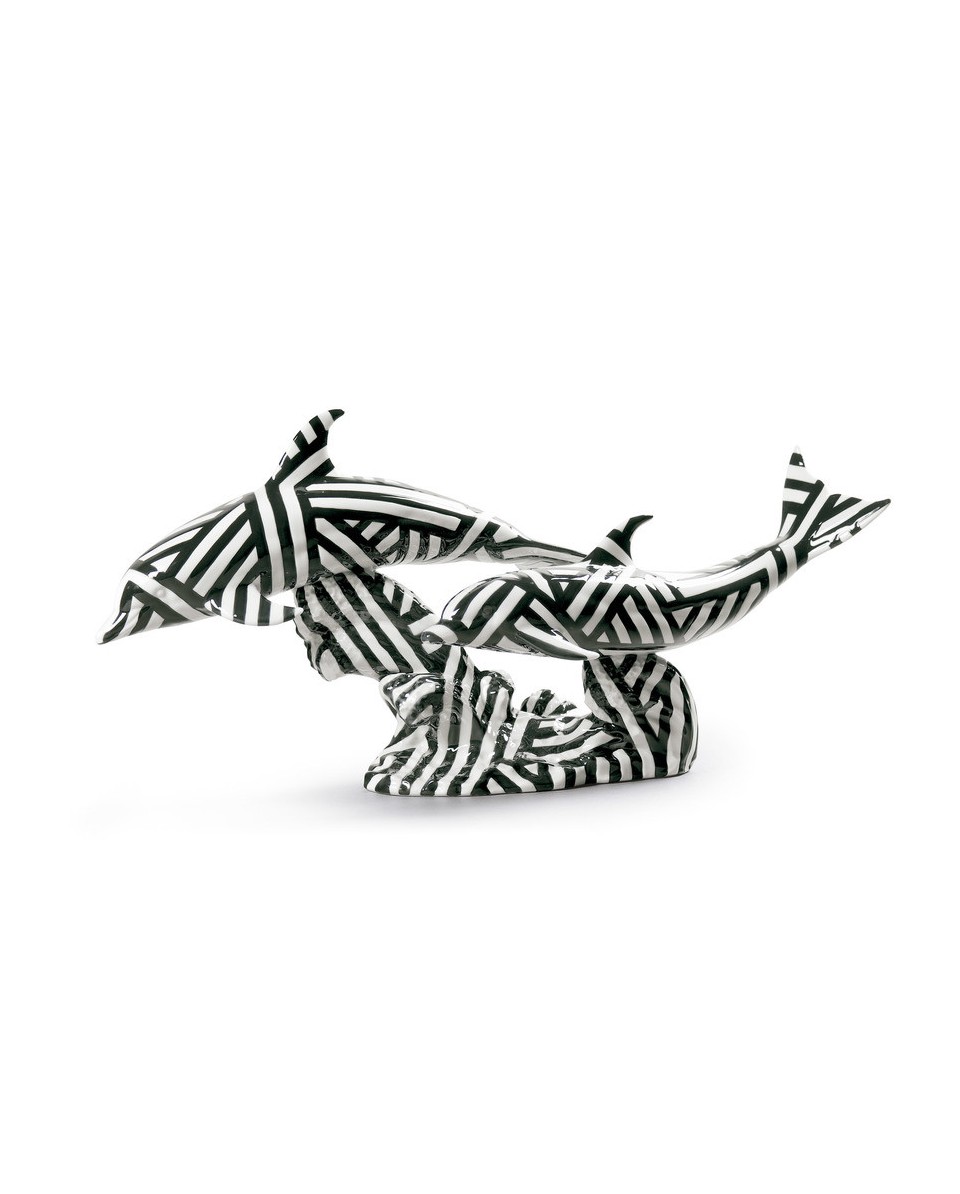 Lladro Porcellana Dolphins Dance Dazzle 01009162 - TicTacArea.com