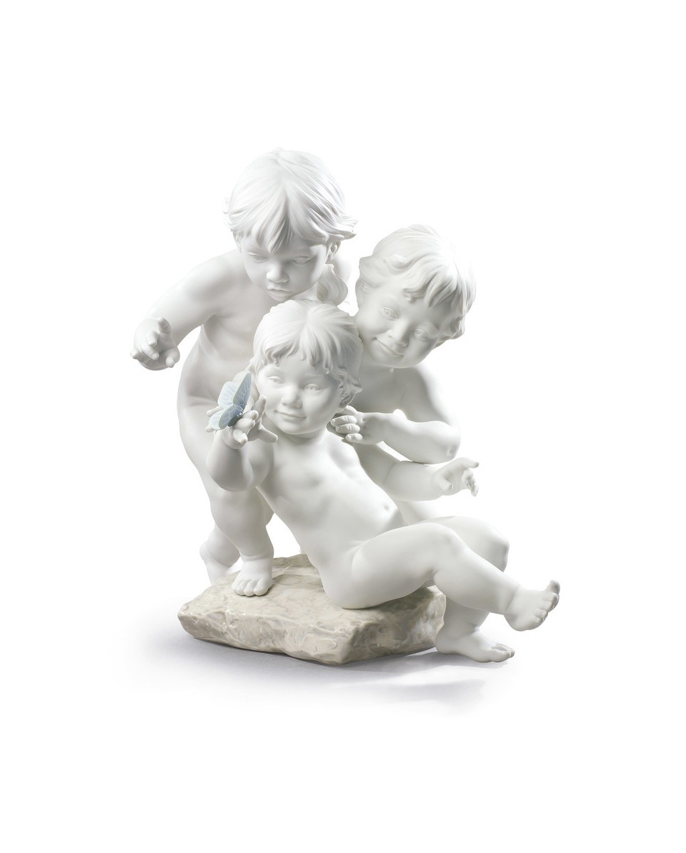 Lladro Porcelain Children's Curiosity Figurine - TicTacArea