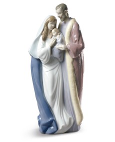 Lladro Porcelain Blessed Family Sculpture - TicTacArea