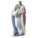 Lladro Porcelain Blessed Family Sculpture - TicTacArea