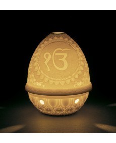 Lladro Porcelain Lithophane Votive Light - Onkar 01017371