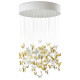 Lladro CHANDELIER NIAGARA 1,35M-ORO: elegância em porcelana