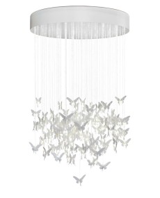 Lladro Porcelana Niagara Chandelier 1,35m - White CE-UK