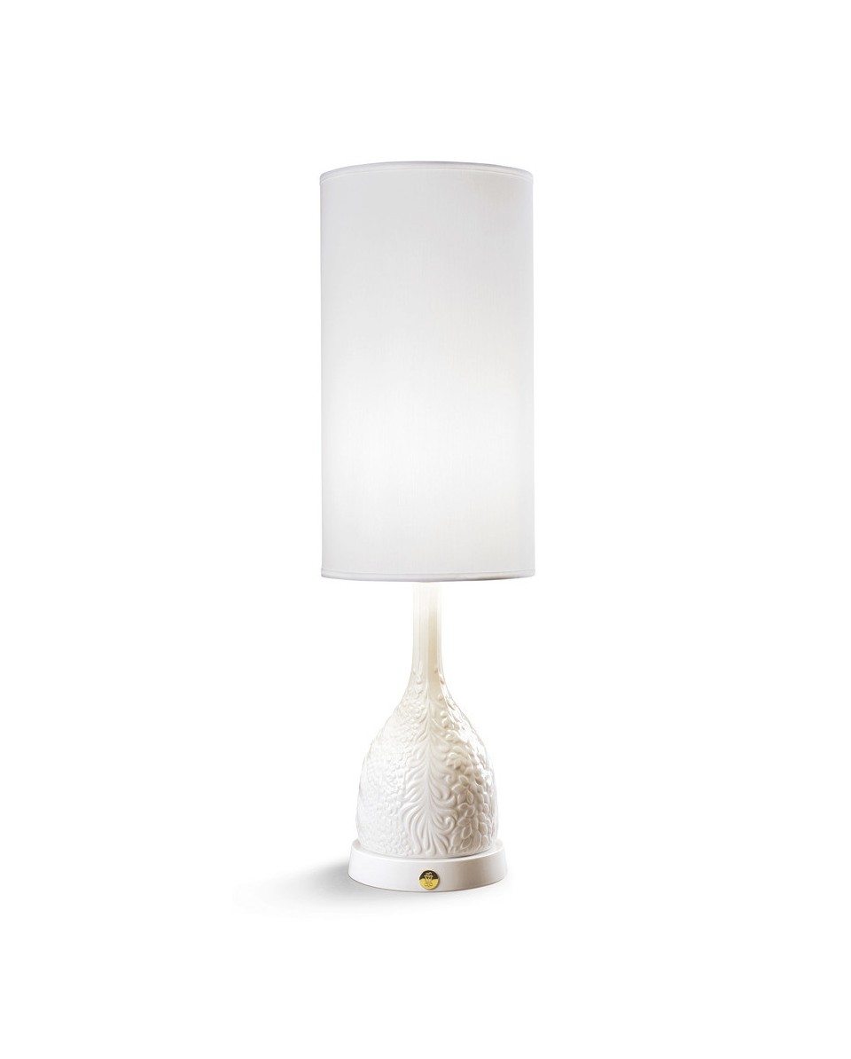 Lladro Porcelain Naturo-Table Lamp: Organic Nature WH-CE