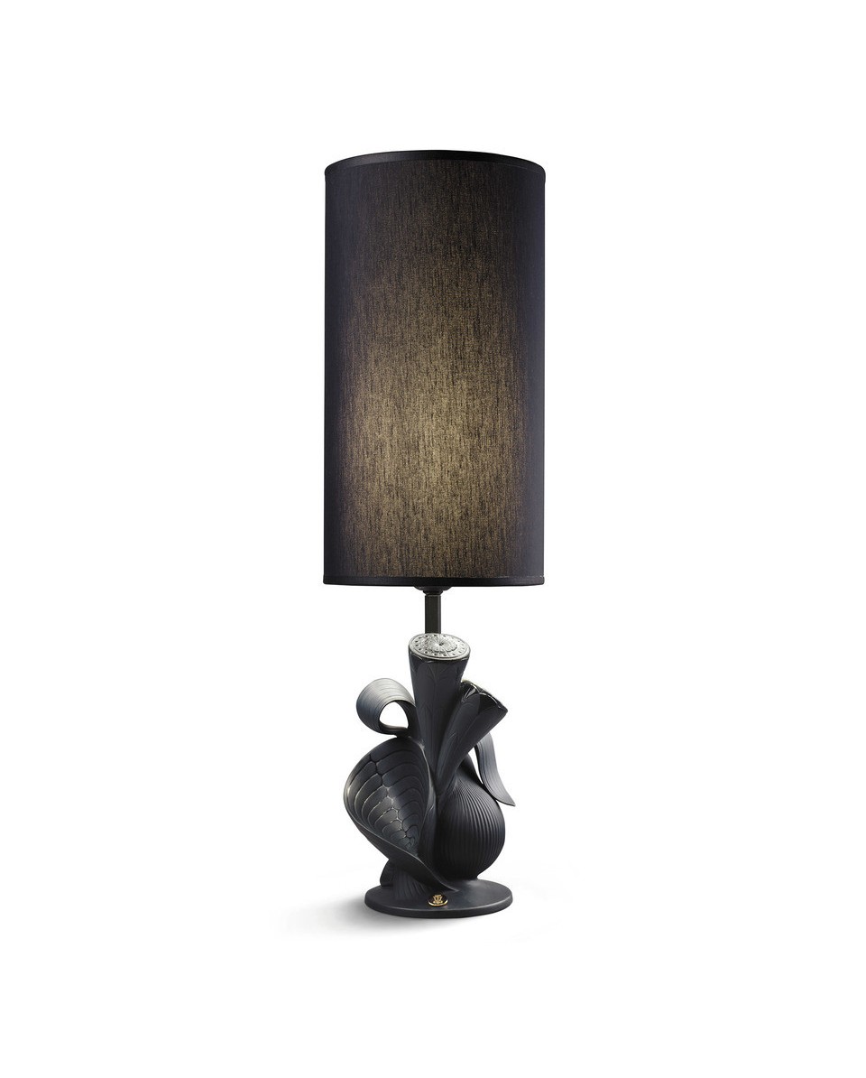 Lladro Porcelaine NATURO-TABLLAMP LIVING NATUREBLACK-JP 01023745