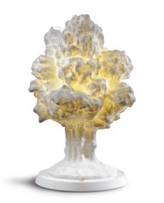 Lladro Tree Lamp: Elegância em Porcelana