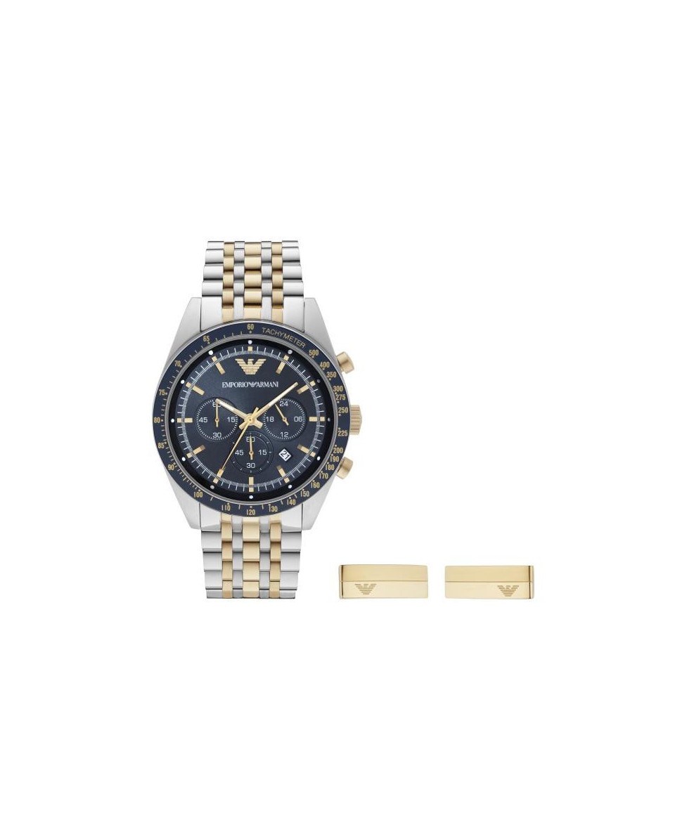 Emporio Armani Strap for Emporio Armani Watch AR8030