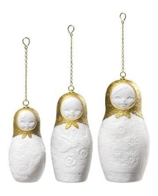 Lladro Porcelain Matrioskas Ornaments 01009164 - TicTacArea