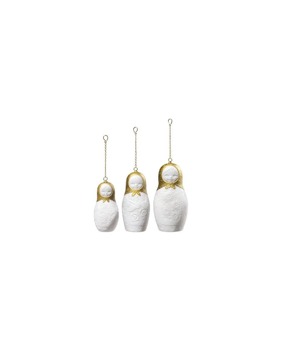 Lladro Porcelain Matrioskas Ornaments 01009164 - TicTacArea