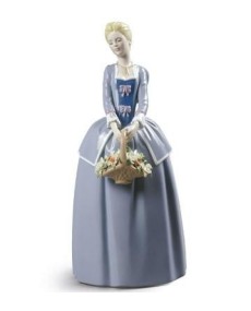 Lladro фарфор ПЕРВЫЕ ЦВЕТЫ 01009180 - TicTacArea.com