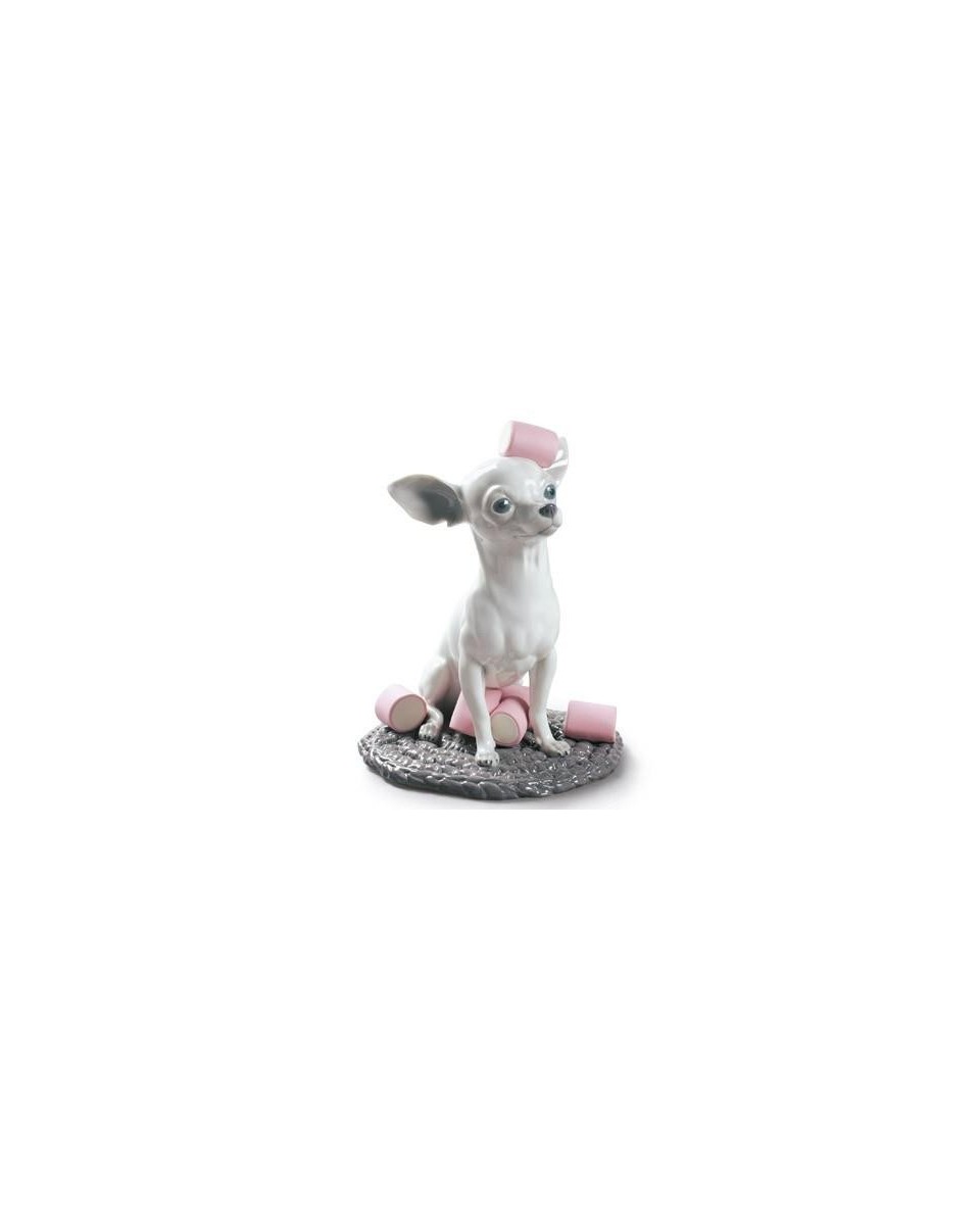 Lladro Porcelain Chihuahua with Marshmallows - TicTacArea