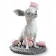 Lladro Porcelain Chihuahua with Marshmallows - TicTacArea