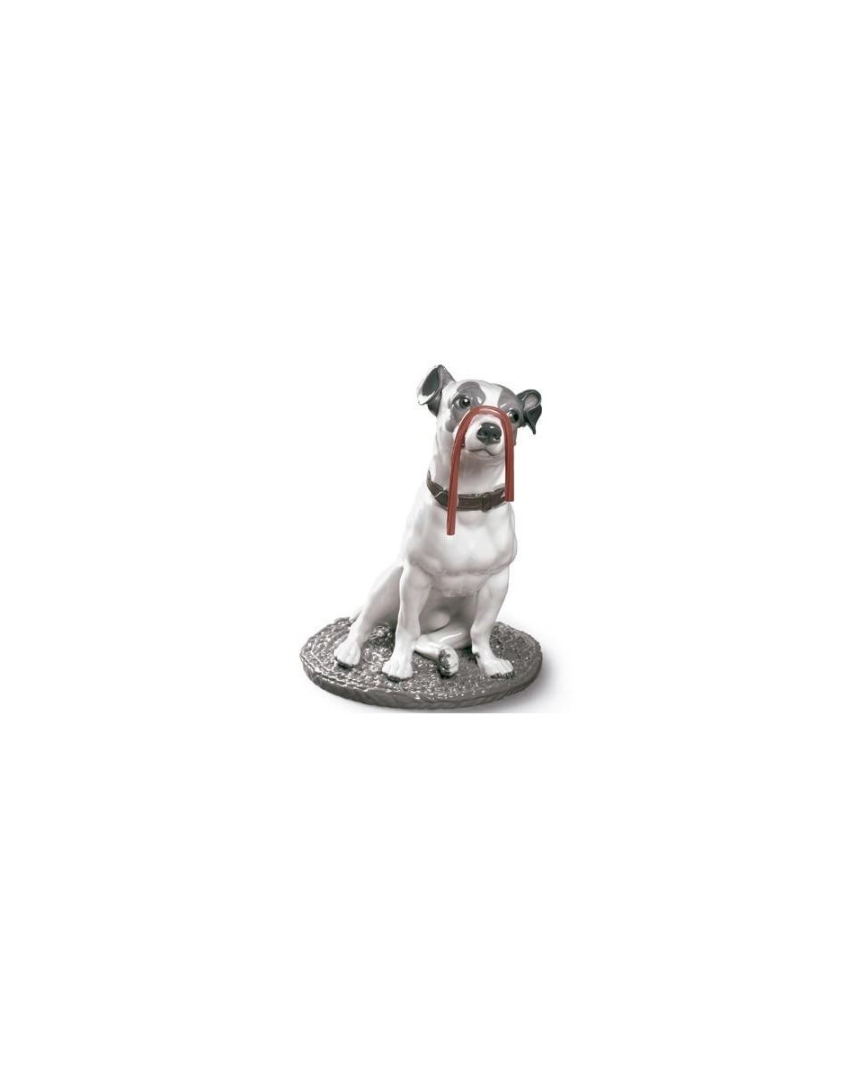 Lladro Porcelain JACK RUSSELL WITH LICORICE 01009192