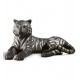 Lladro Porcelain Tiger Black-Silver Figurine - TicTacArea