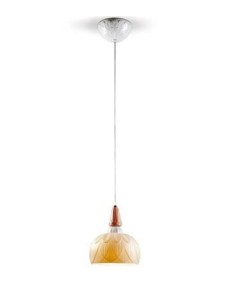 Lladro Porcelain I S-Lampe suspens-rouge corail-CE-UK 01023900