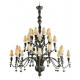 "Lladro Porzellan Iamp S-CHAND.32L.(L)(ABSOLUTE BLACK) 01023850 - Tic