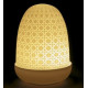 Lladro Wicker Dome Lamp: Elegância em Porcelana