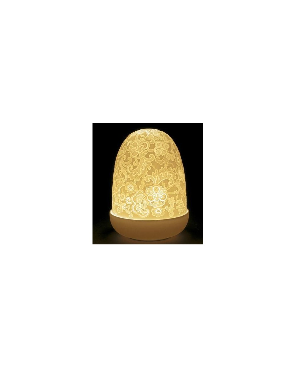 Lladro Porcelain Lace Dome Lamp - TicTacArea