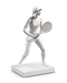 Lladro Porcelain Lady Tennis Player 01009282 - TicTacArea